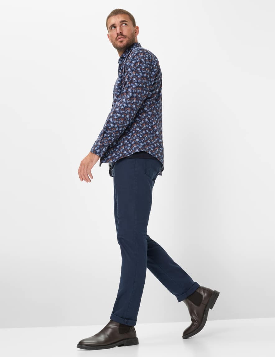 Raphaela By Brax Men's Fashion Pants Style CHUCK Dark Blue Modern Fit