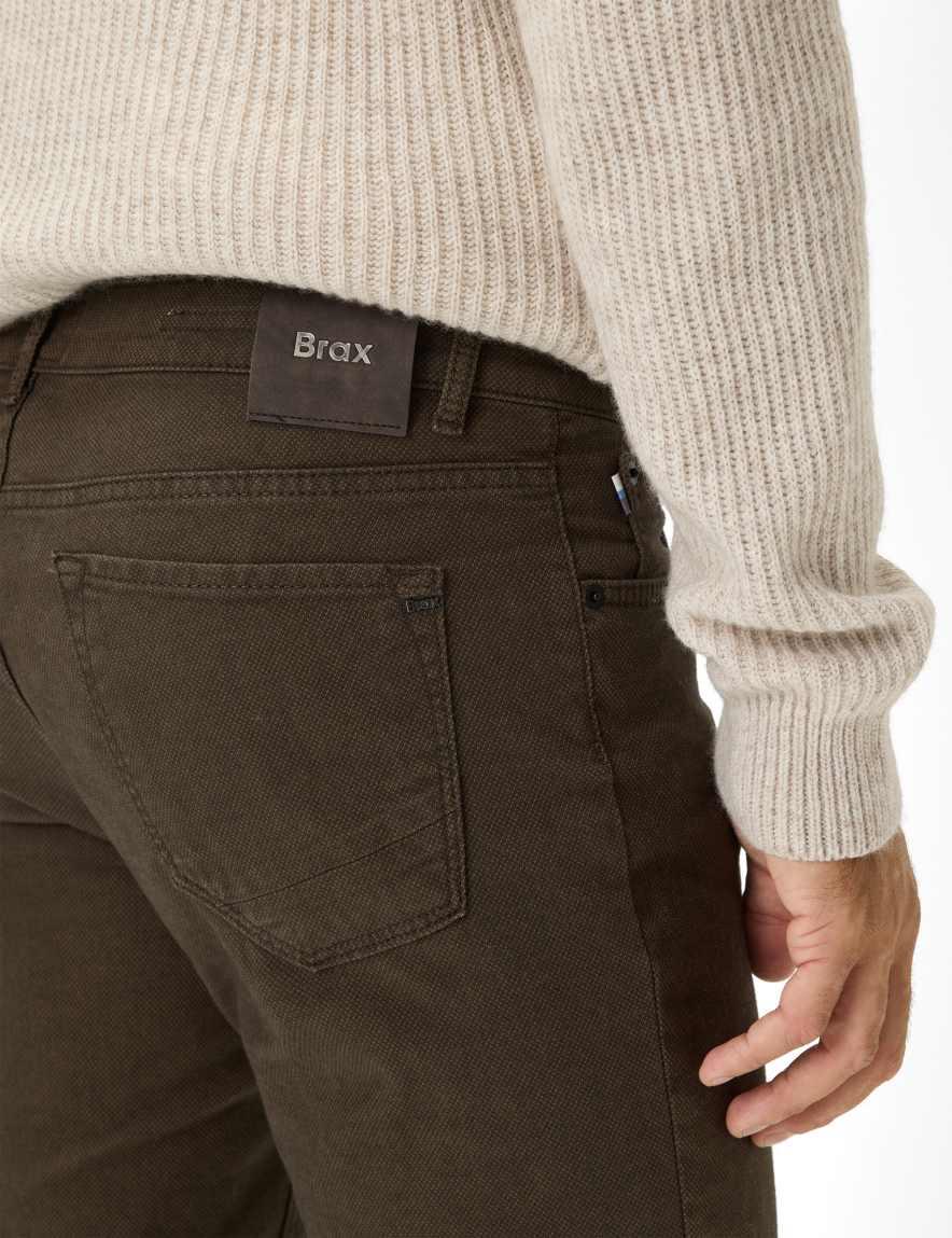 Raphaela By Brax Men's Fashion Pants Style CHUCK Dark Brown Modern Fit