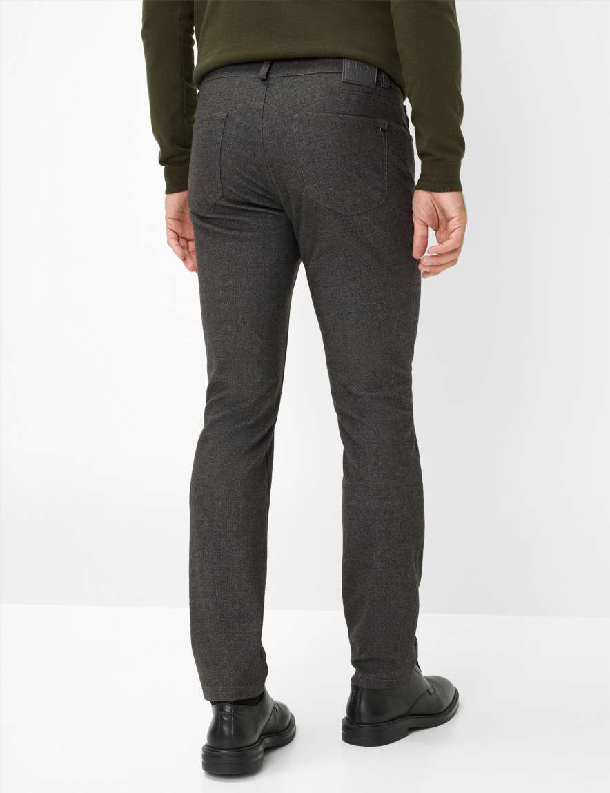 raphaela by brax Men's fashion Pants Style CHUCK Dark Brown Modern Fit