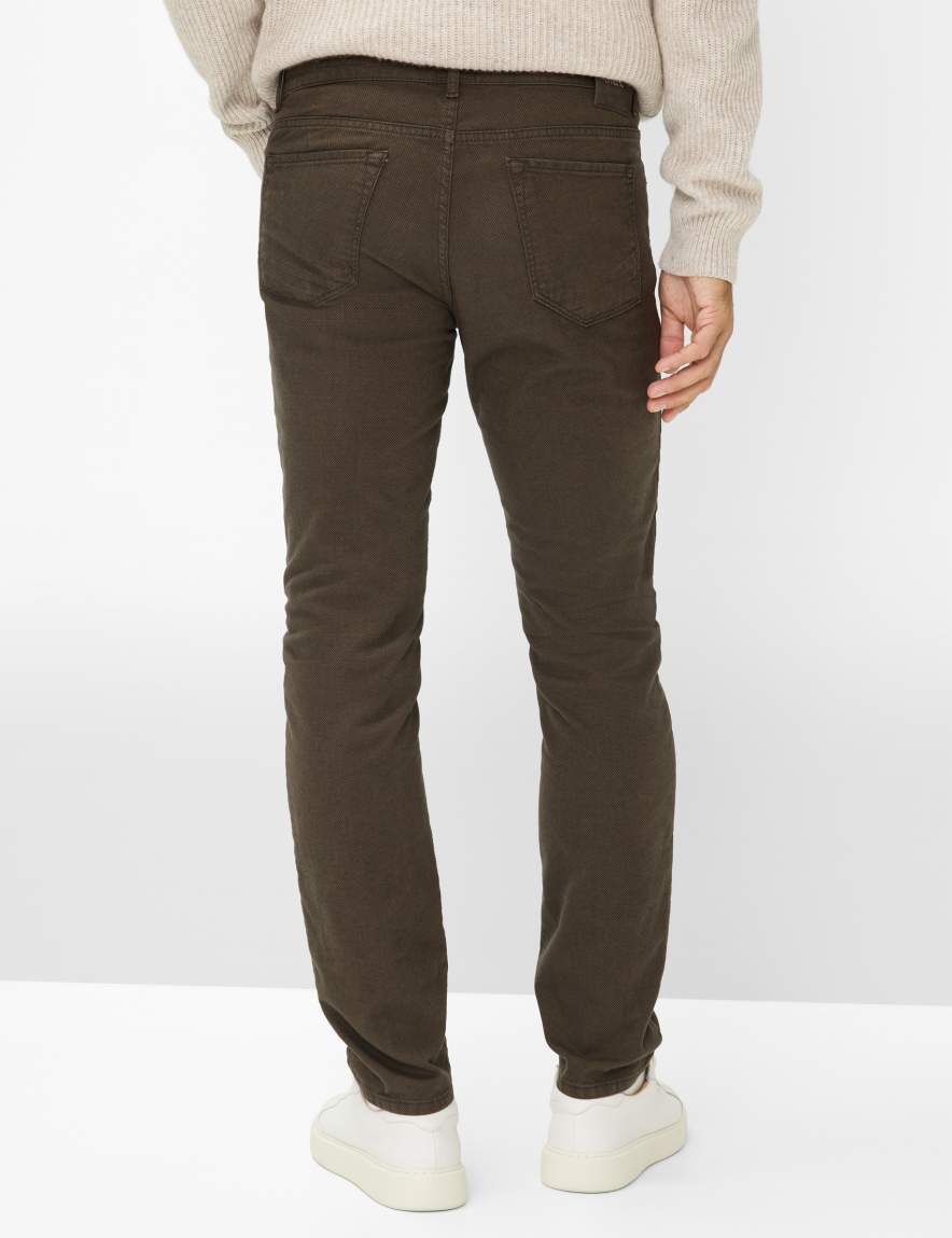 raphaela by brax Men's fashion Pants Style CHUCK Dark Brown Modern Fit