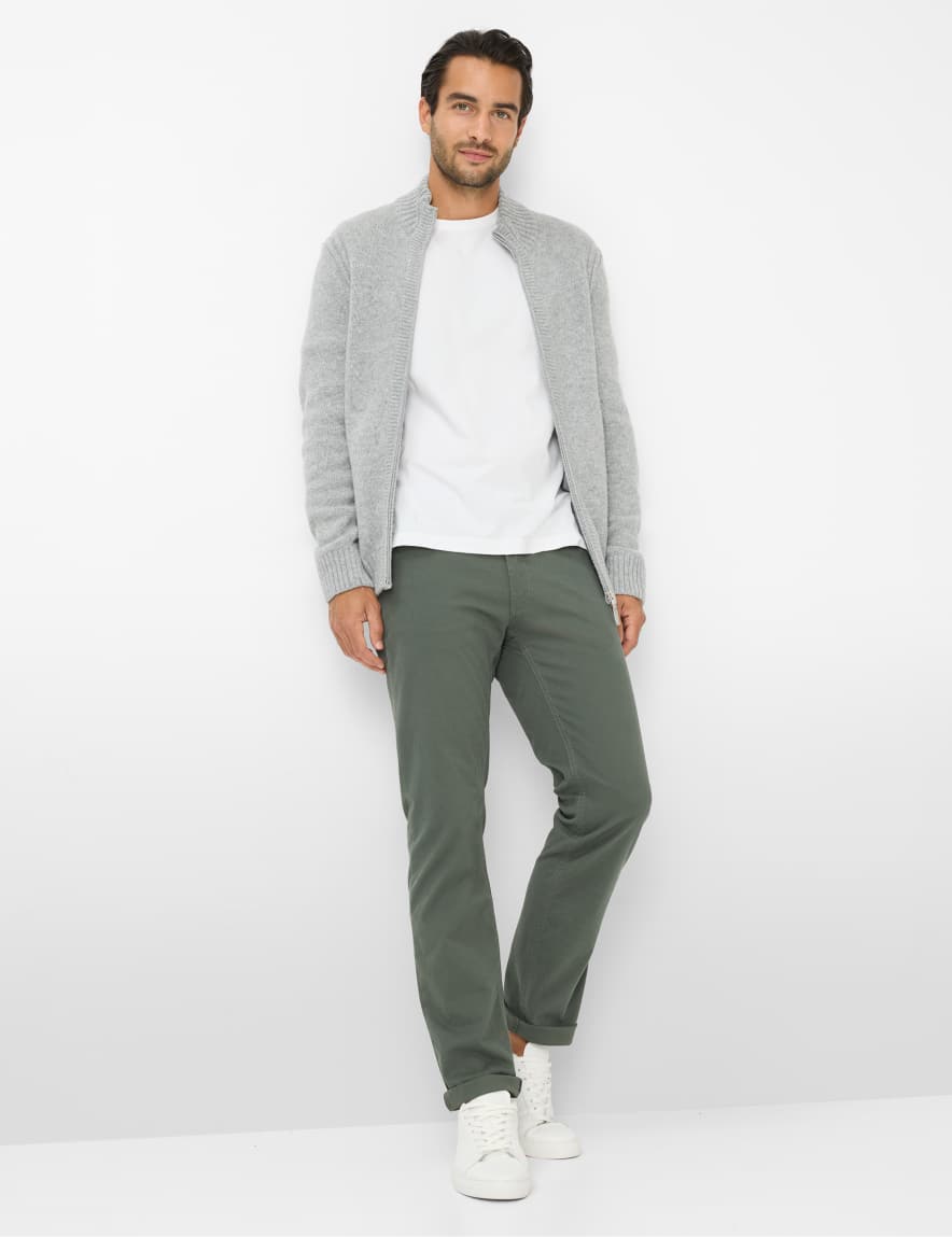 Raphaela By Brax Men's Fashion Pants Style CHUCK Dark Green Modern Fit