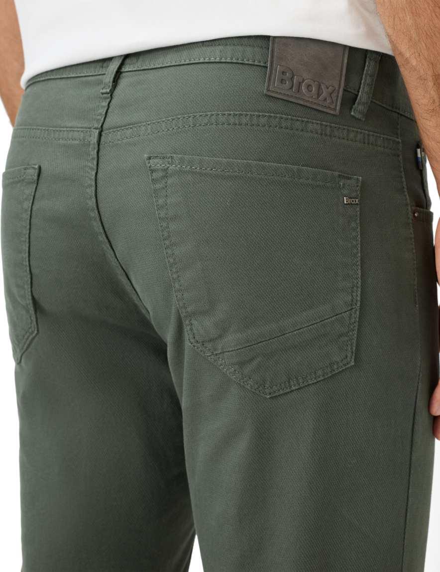 Raphaela By Brax Men's Fashion Pants Style CHUCK Dark Green Modern Fit