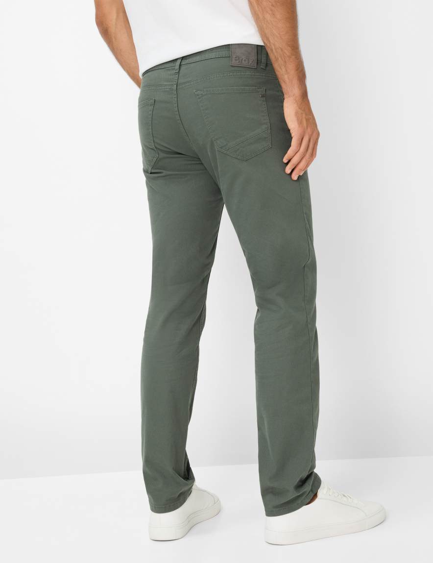raphaela by brax Men's fashion Pants Style CHUCK Dark Green Modern Fit