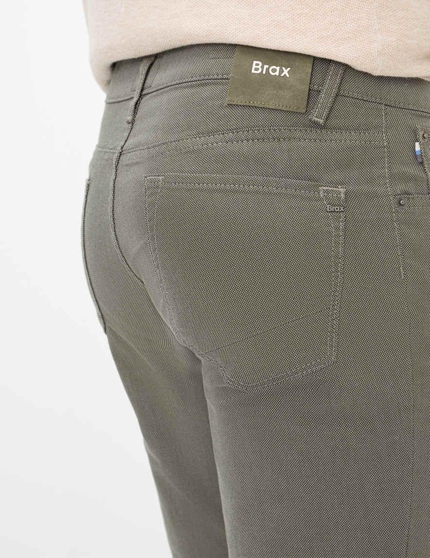 Raphaela By Brax Men's Fashion Pants Style CHUCK Green - Olive Modern Fit