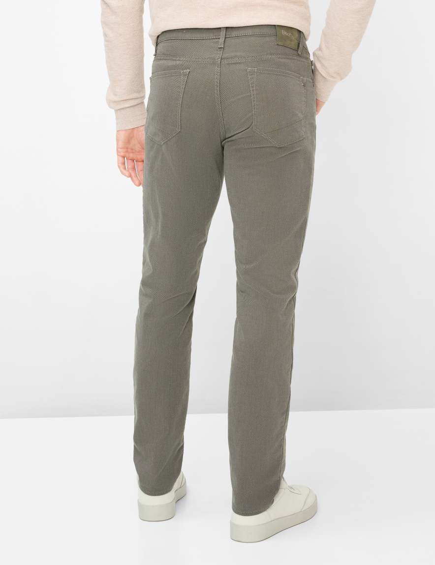 raphaela by brax Men's fashion Pants Style CHUCK Green - Olive Modern Fit