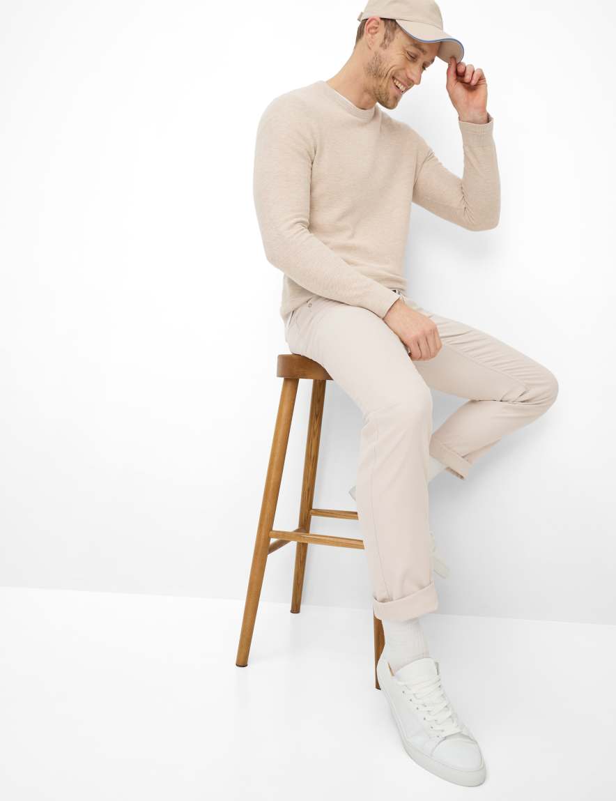 Raphaela By Brax Men's Fashion Pants Style CHUCK Light Beige Modern Fit