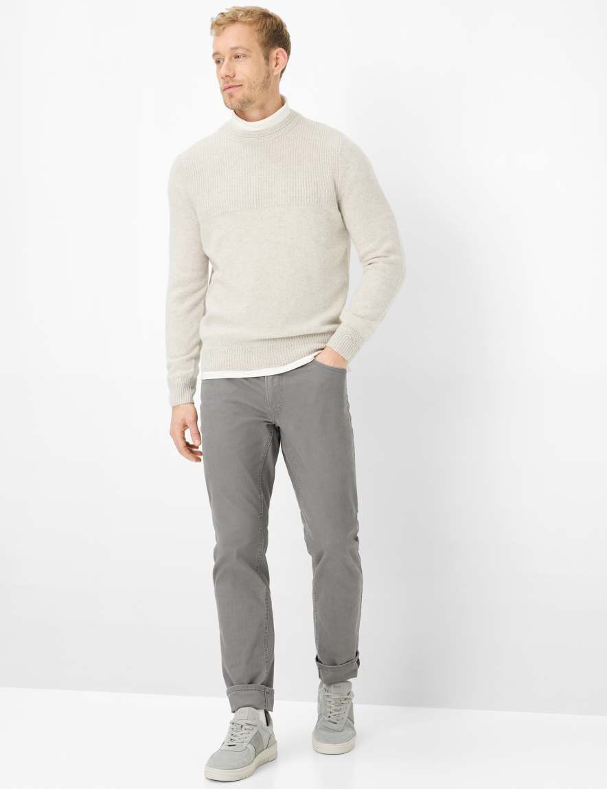 Raphaela By Brax Men's Fashion Pants Style CHUCK Medium Gray Modern Fit