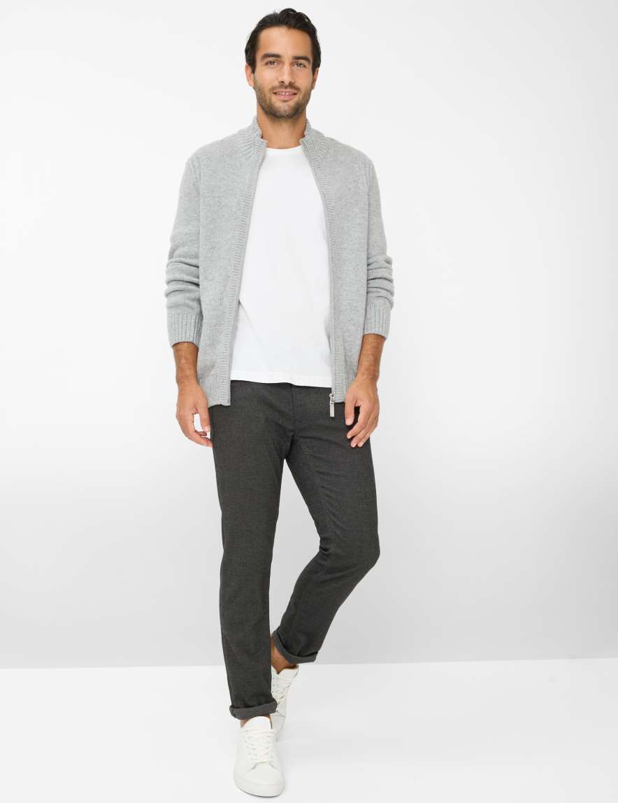 Raphaela By Brax Men's Fashion Pants Style CHUCK Medium Gray Modern Fit