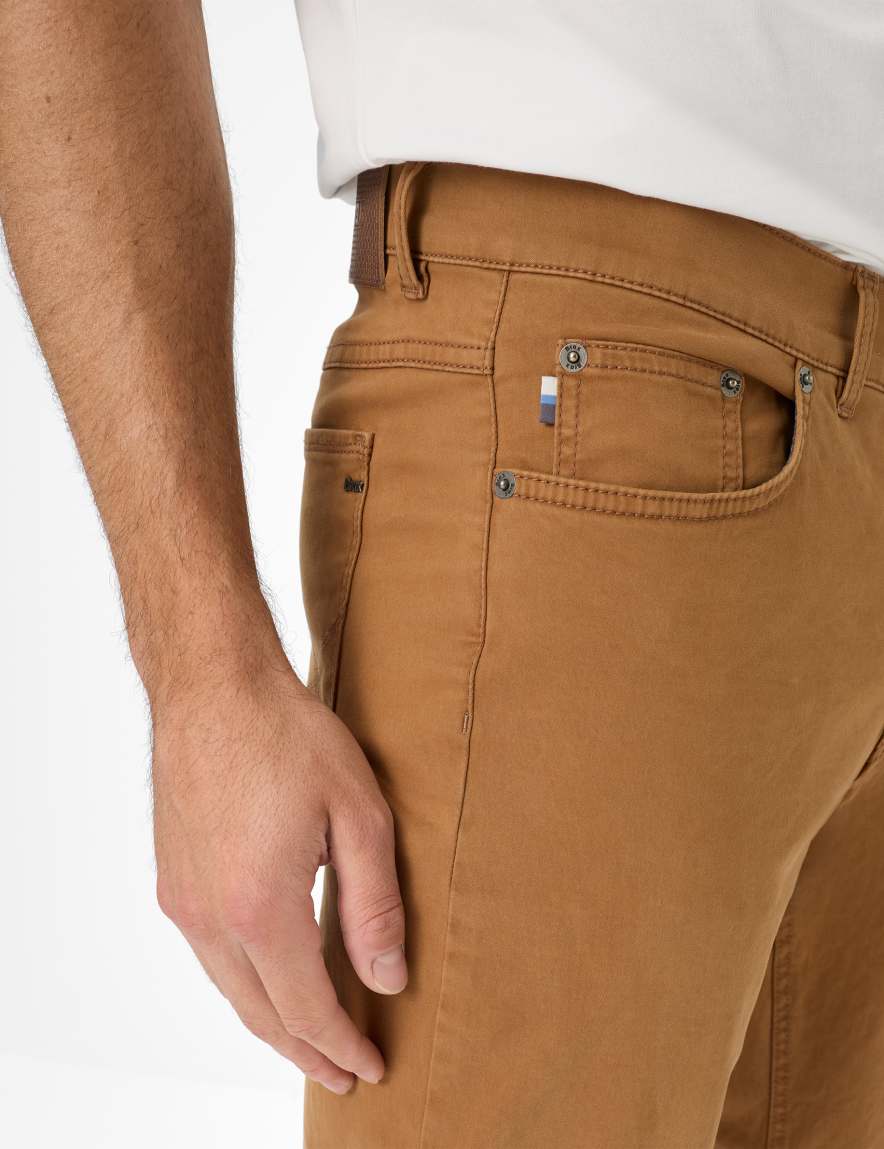 Raphaela By Brax Men's Fashion Pants Style COOPER Brown Regular Fit
