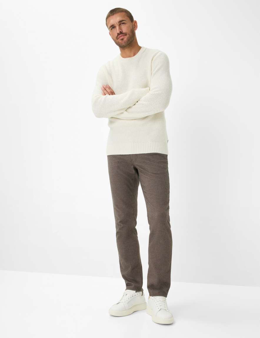 Raphaela By Brax Men's Fashion Pants Style COOPER Brown Regular Fit