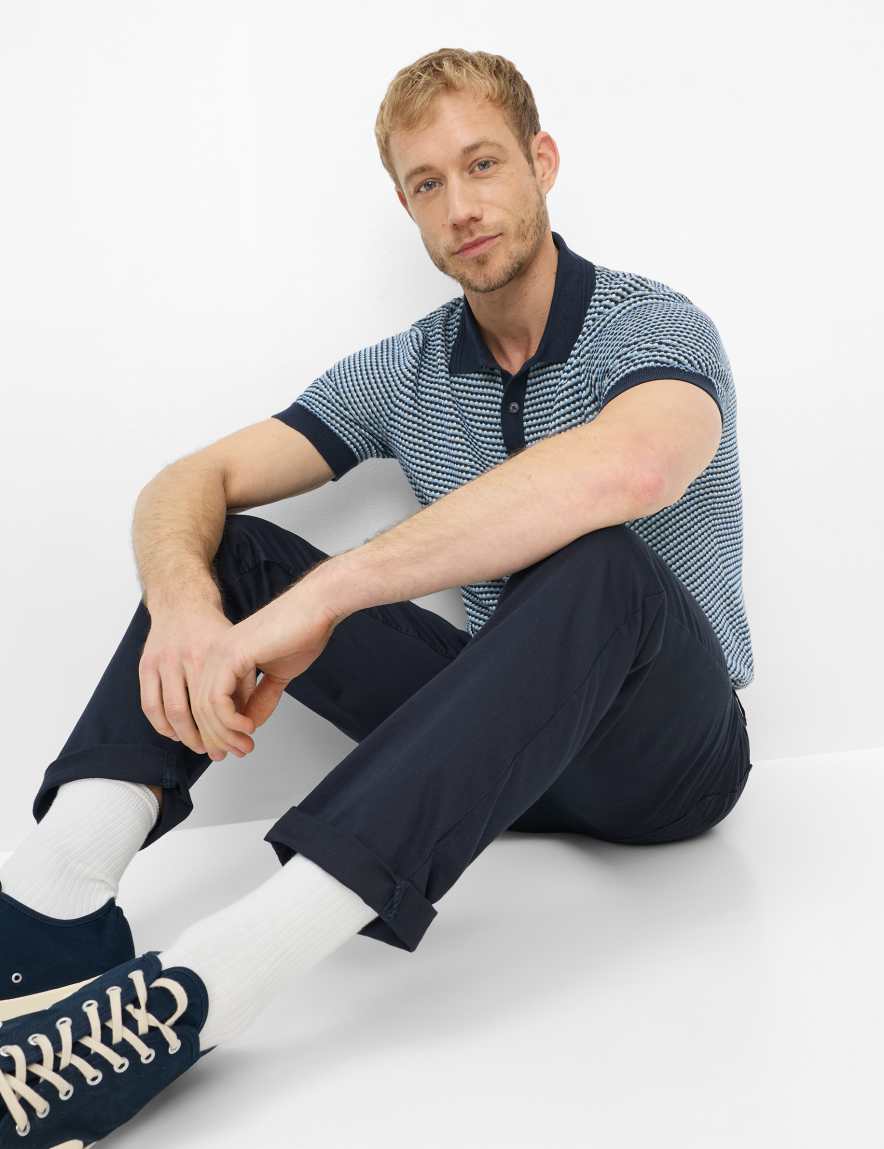 Raphaela By Brax Men's Fashion Pants Style COOPER Dark Blue Regular Fit