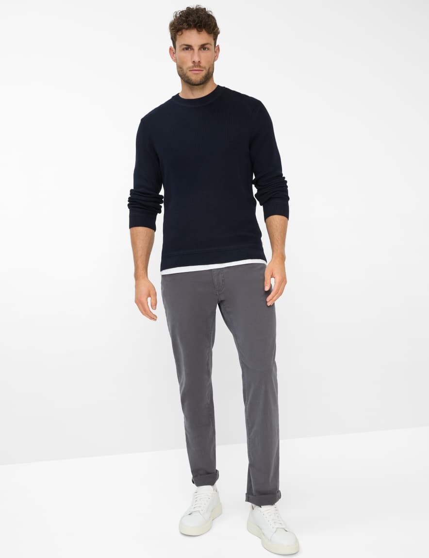 Raphaela By Brax Men's Fashion Pants Style COOPER Dark Gray Regular Fit