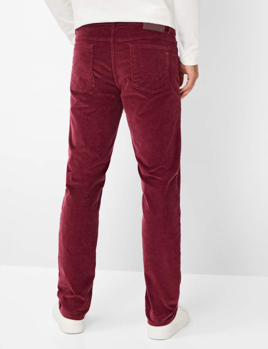 raphaela by brax Men's fashion Pants Style COOPER Dark Red Regular Fit