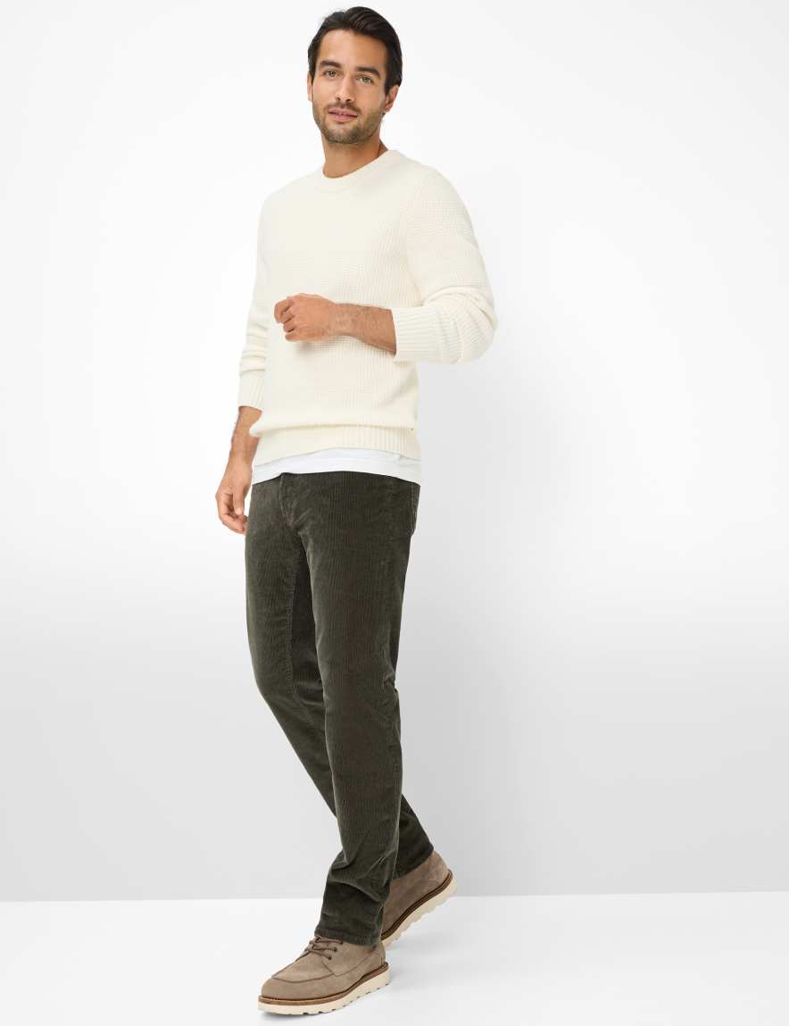 Raphaela By Brax Men's Fashion Pants Style COOPER Green - Olive Regular Fit