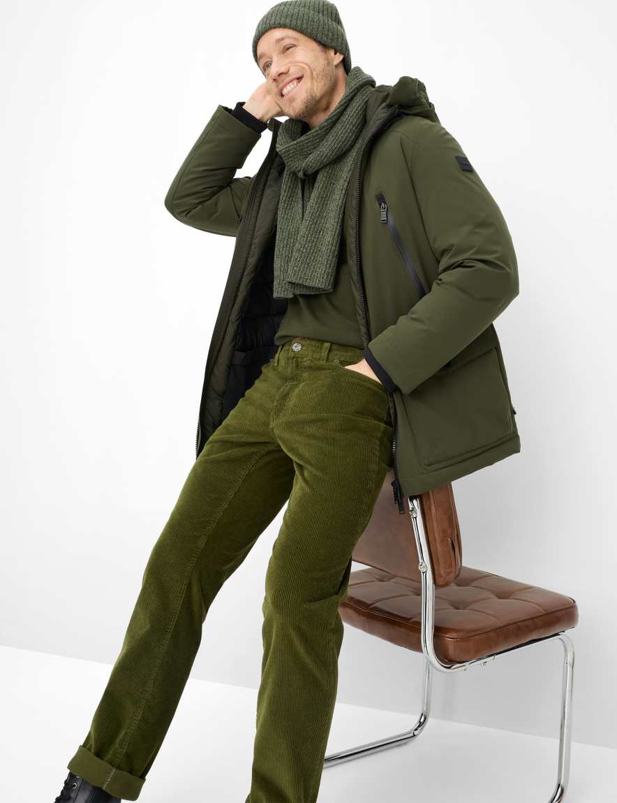 Raphaela By Brax Men's Fashion Pants Style COOPER Green Regular Fit