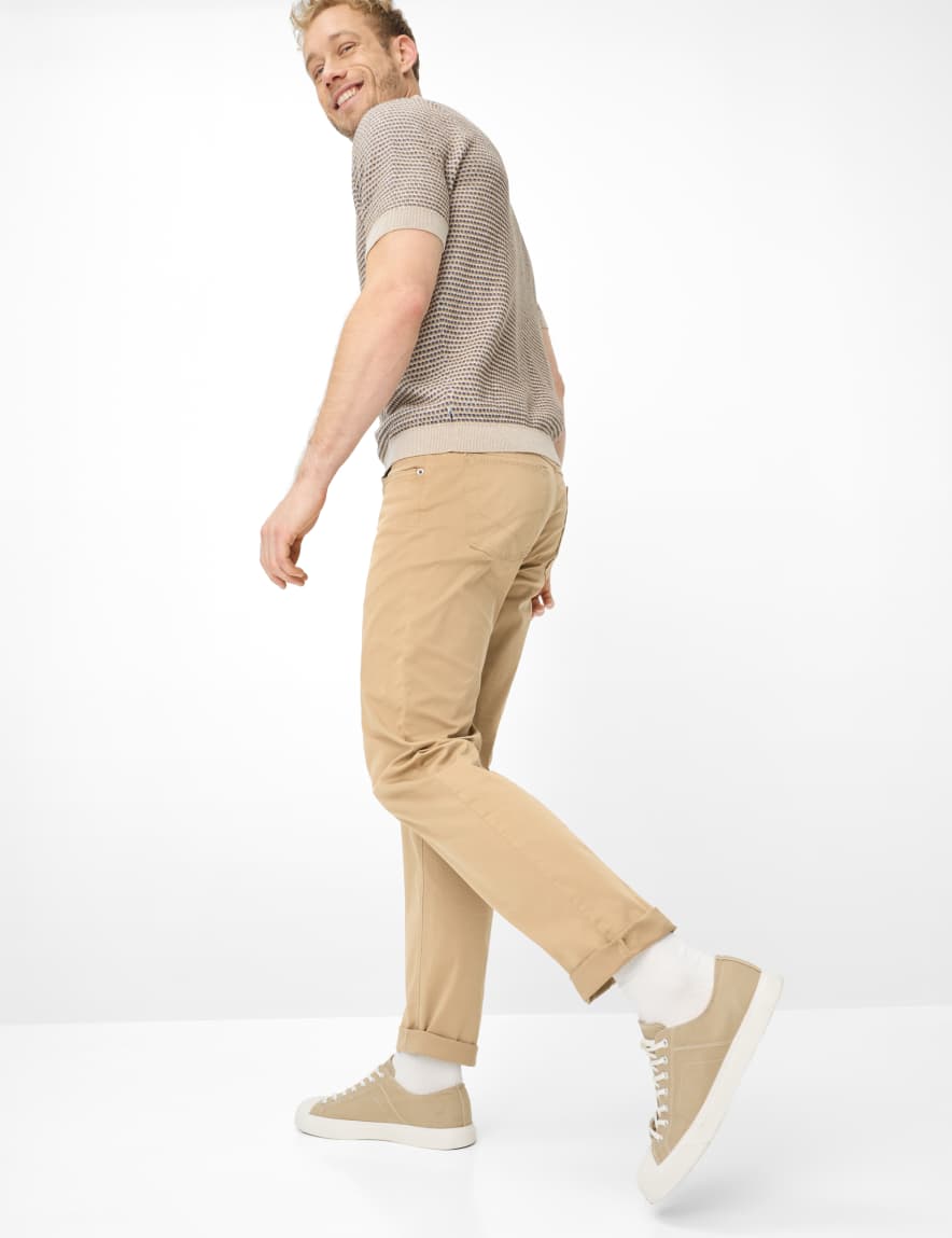 Raphaela By Brax Men's Fashion Pants Style COOPER Light Brown Regular Fit