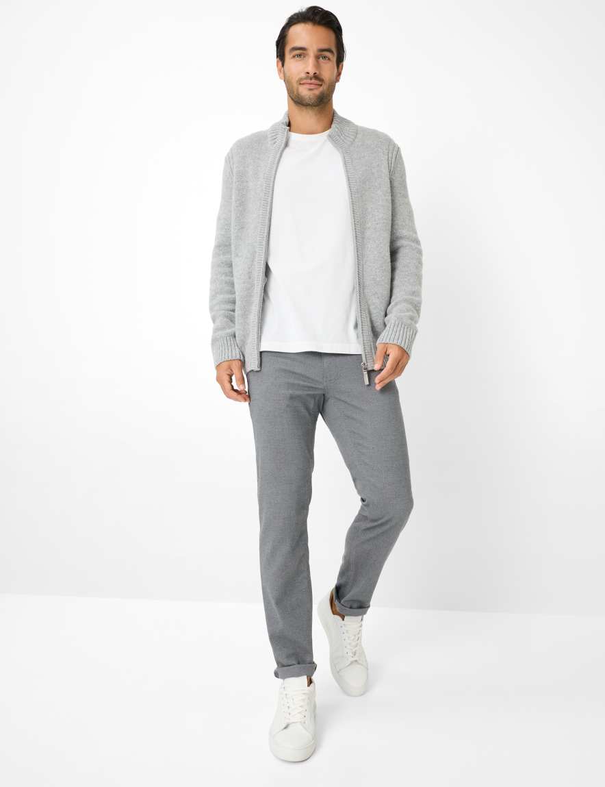 Raphaela By Brax Men's Fashion Pants Style COOPER Medium Gray Regular Fit