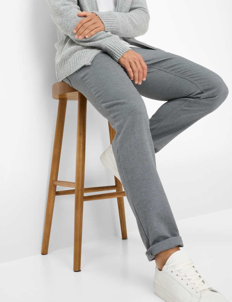 Raphaela By Brax Men's Fashion Pants Style COOPER Medium Gray Regular Fit