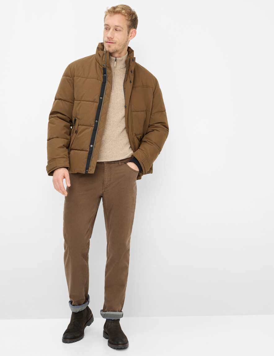 Raphaela By Brax Men's Fashion Pants Style COOPER TT Brown Regular Fit