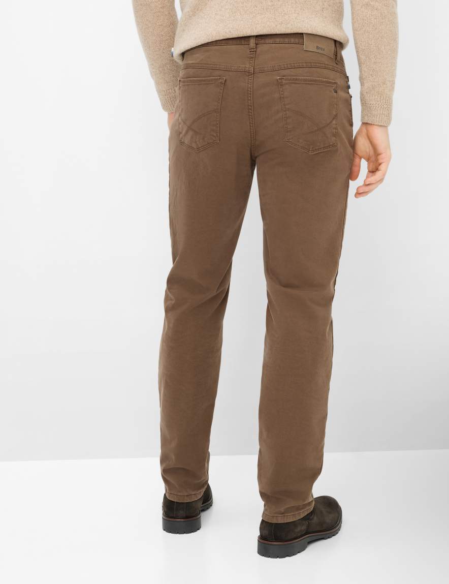 raphaela by brax Men's fashion Pants Style COOPER TT Brown Regular Fit