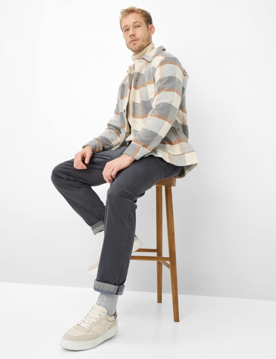 Raphaela By Brax Men's Fashion Pants Style COOPER TT Medium Gray Regular Fit