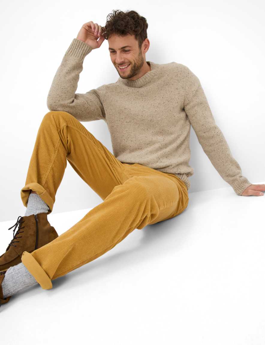 Raphaela By Brax Men's Fashion Pants Style COOPER Yellow Regular Fit