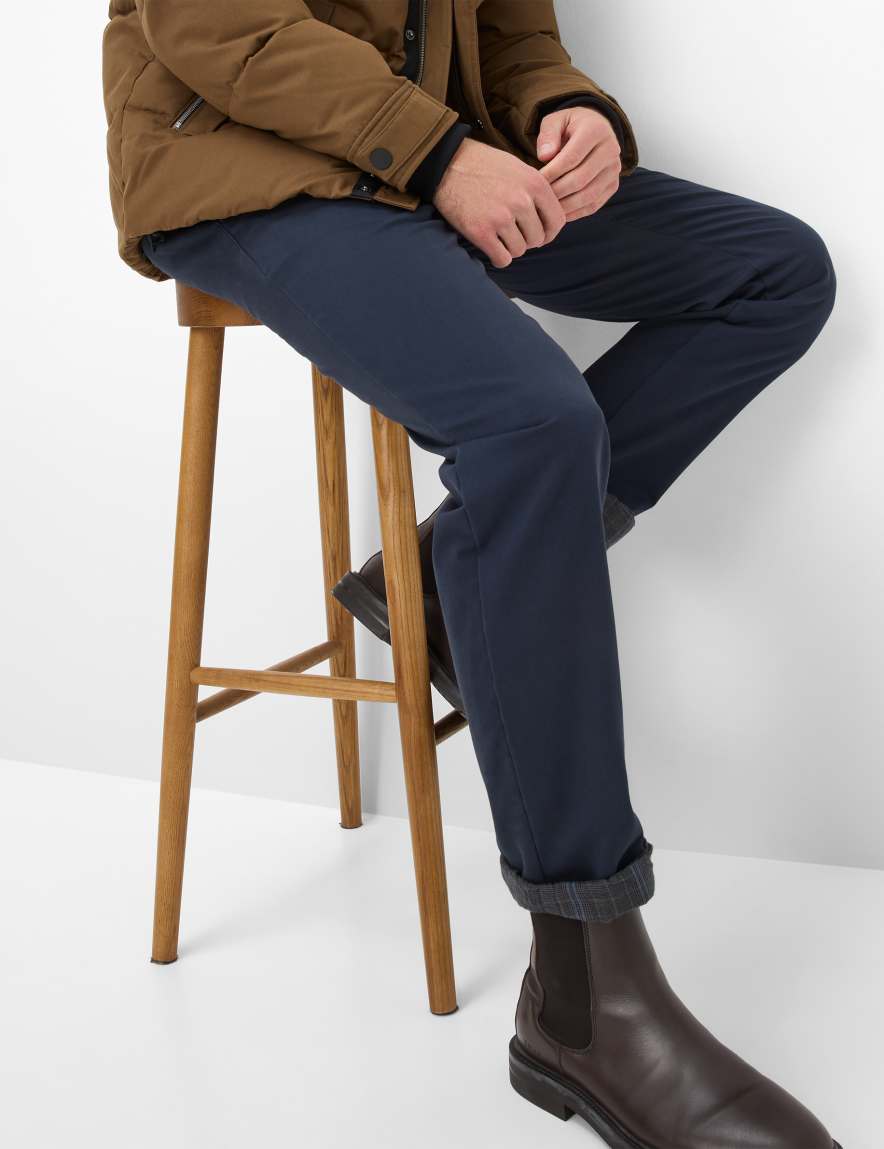 Raphaela By Brax Men's Fashion Pants Style JIM TT Dark Blue Regular Fit