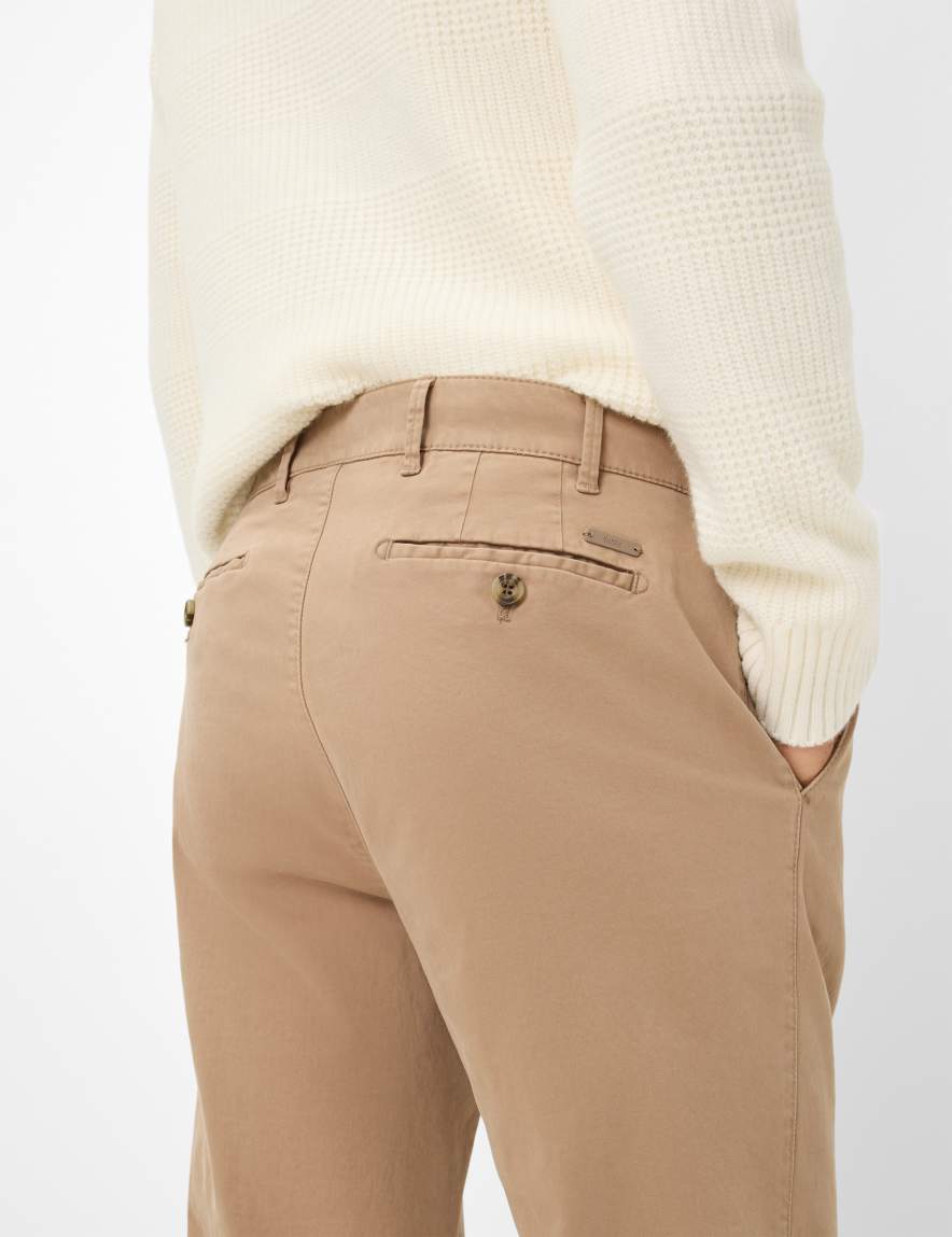 Raphaela By Brax Men's Fashion Pants Style LUIS Beige Regular Fit ➜ At Brax