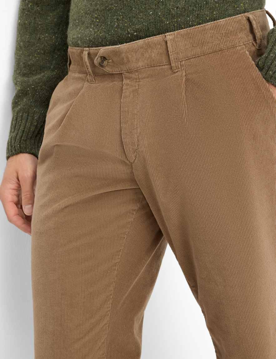 Raphaela By Brax Men's Fashion Pants Style LUIS Beige Regular Fit ➜ At Brax