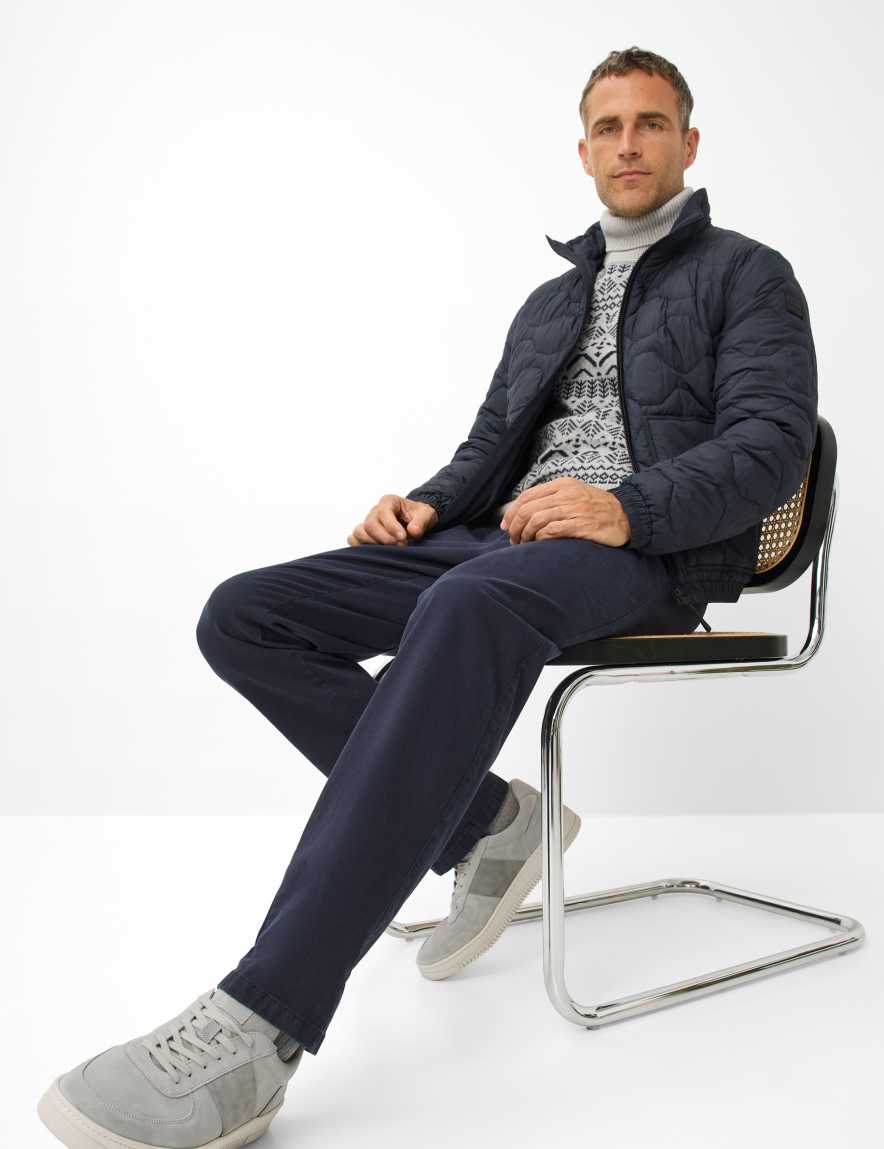 Raphaela By Brax Men's Fashion Pants Style LUIS Dark Blue Regular Fit