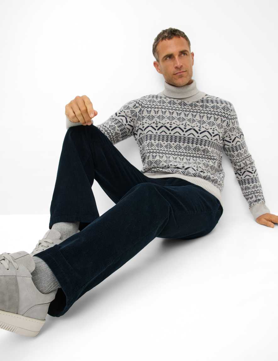 Raphaela By Brax Men's Fashion Pants Style LUIS Dark Blue Regular Fit