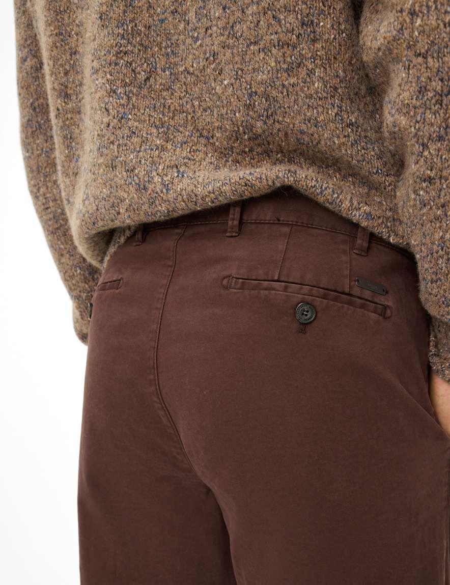 Raphaela By Brax Men's Fashion Pants Style LUIS Dark Brown Regular Fit