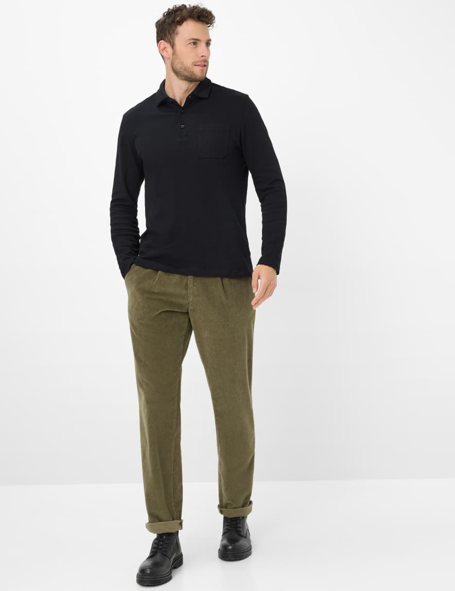 Raphaela By Brax Men's Fashion Pants Style LUIS Dark Green Regular Fit