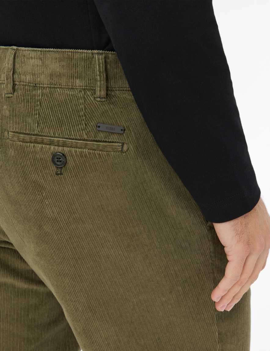 Raphaela By Brax Men's Fashion Pants Style LUIS Dark Green Regular Fit