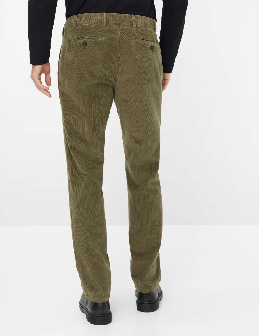 raphaela by brax Men's fashion Pants Style LUIS Dark Green Regular Fit