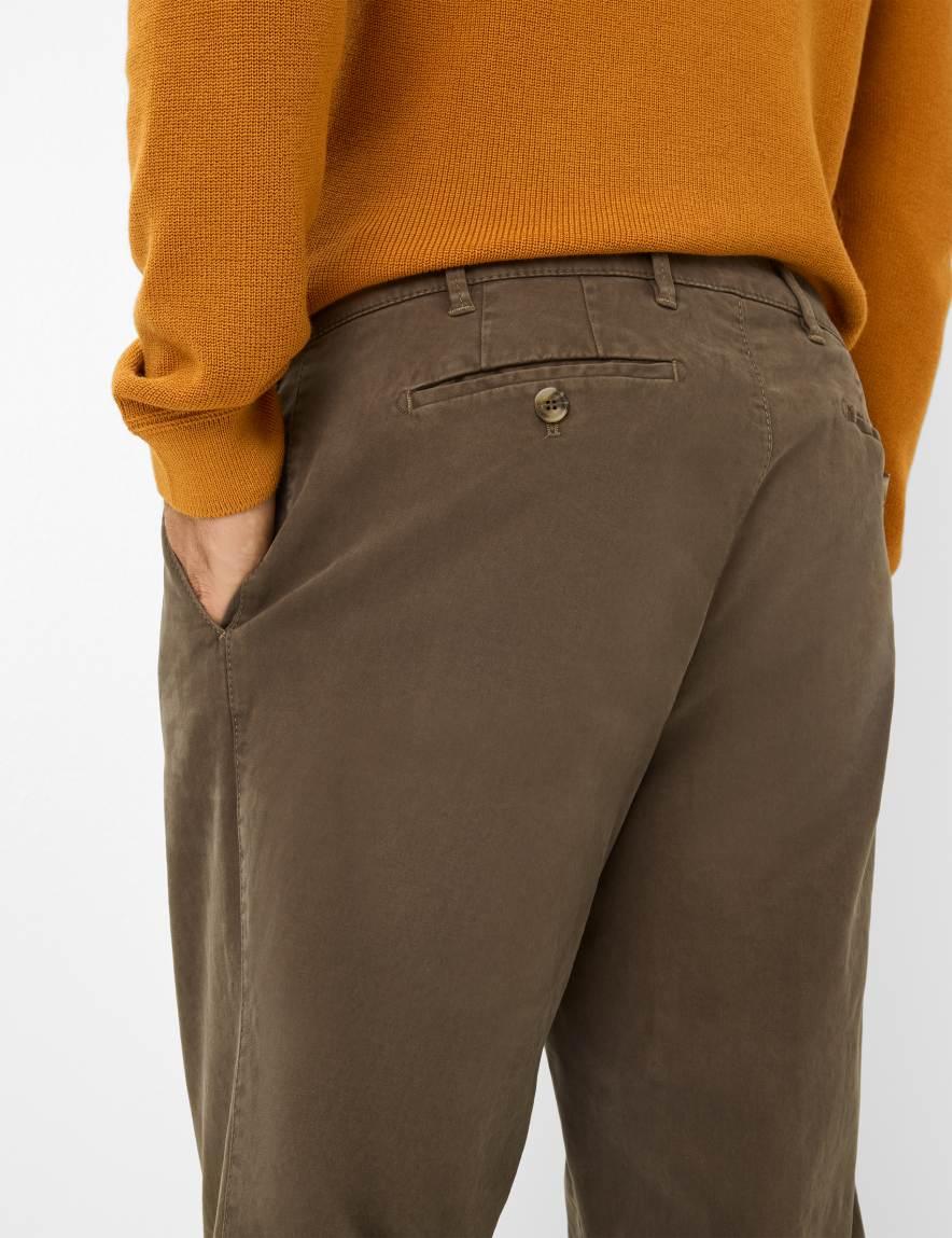 Raphaela By Brax Men's Fashion Pants Style LUIS Green - Olive Regular Fit