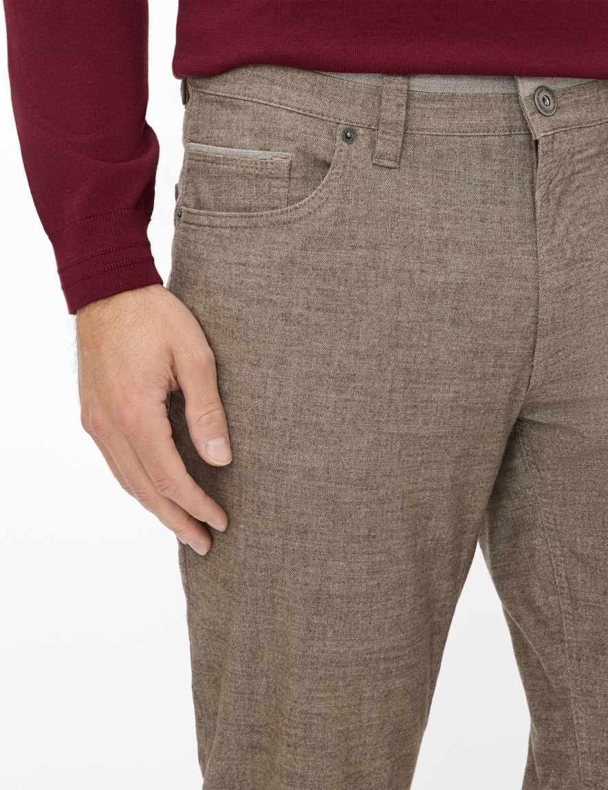 Raphaela By Brax Men's Fashion Pants Style LUKE Light Brown Regular Fit