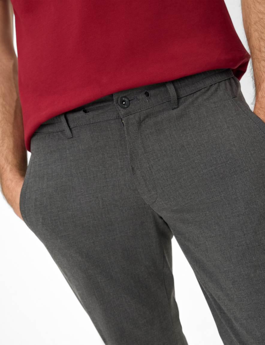 Raphaela By Brax Men's Fashion Pants Style PHIL Medium Gray Tapered Fit