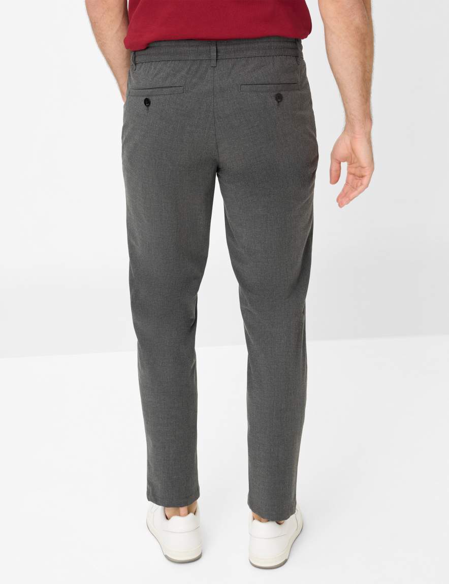raphaela by brax Men's fashion Pants Style PHIL Medium Gray Tapered Fit