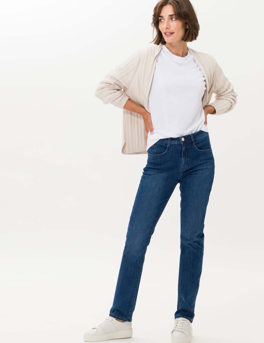 Raphaela By Brax Women's Fashion Jeans Style CAROLA Denim Blue Feminine Fit