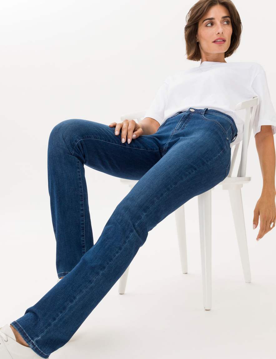 Raphaela By Brax Women's Fashion Jeans Style CAROLA Denim Blue Feminine Fit