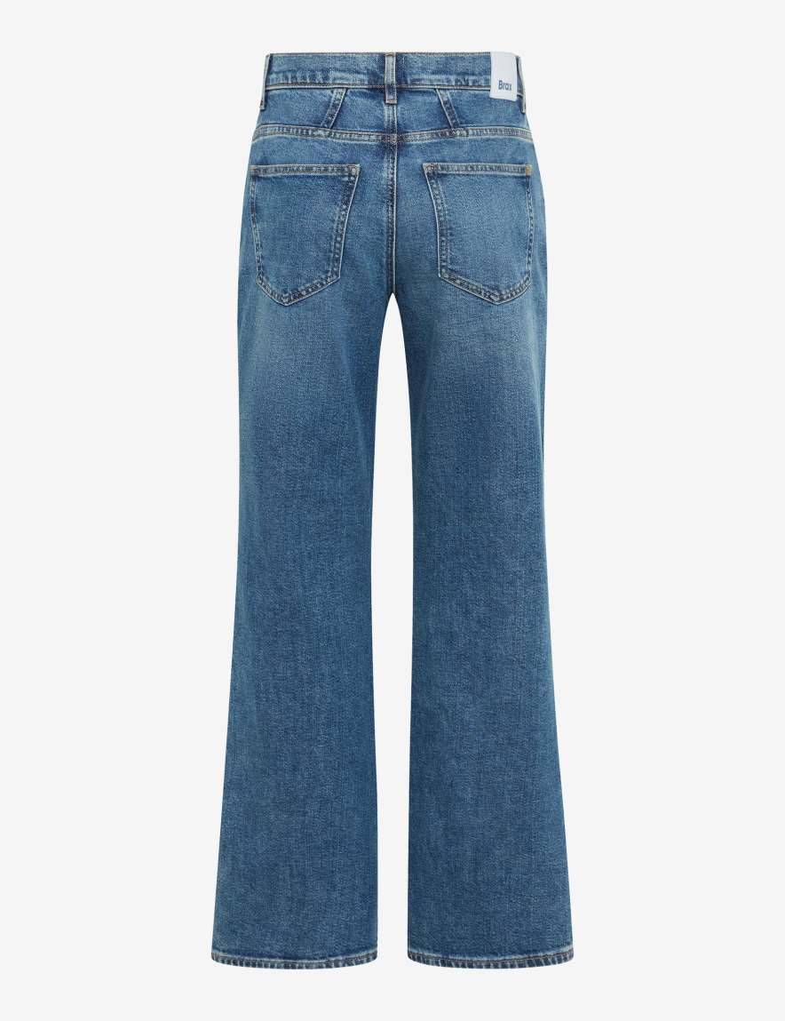 raphaela by brax Women's fashion Jeans Style MAINE Denim Blue Wide Leg