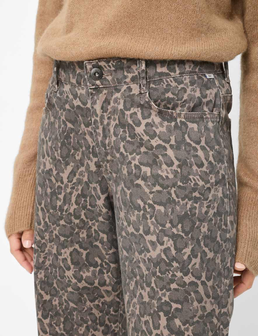 Raphaela By Brax Women's Fashion Jeans Style MAINE Denim Dark Brown Wide Leg