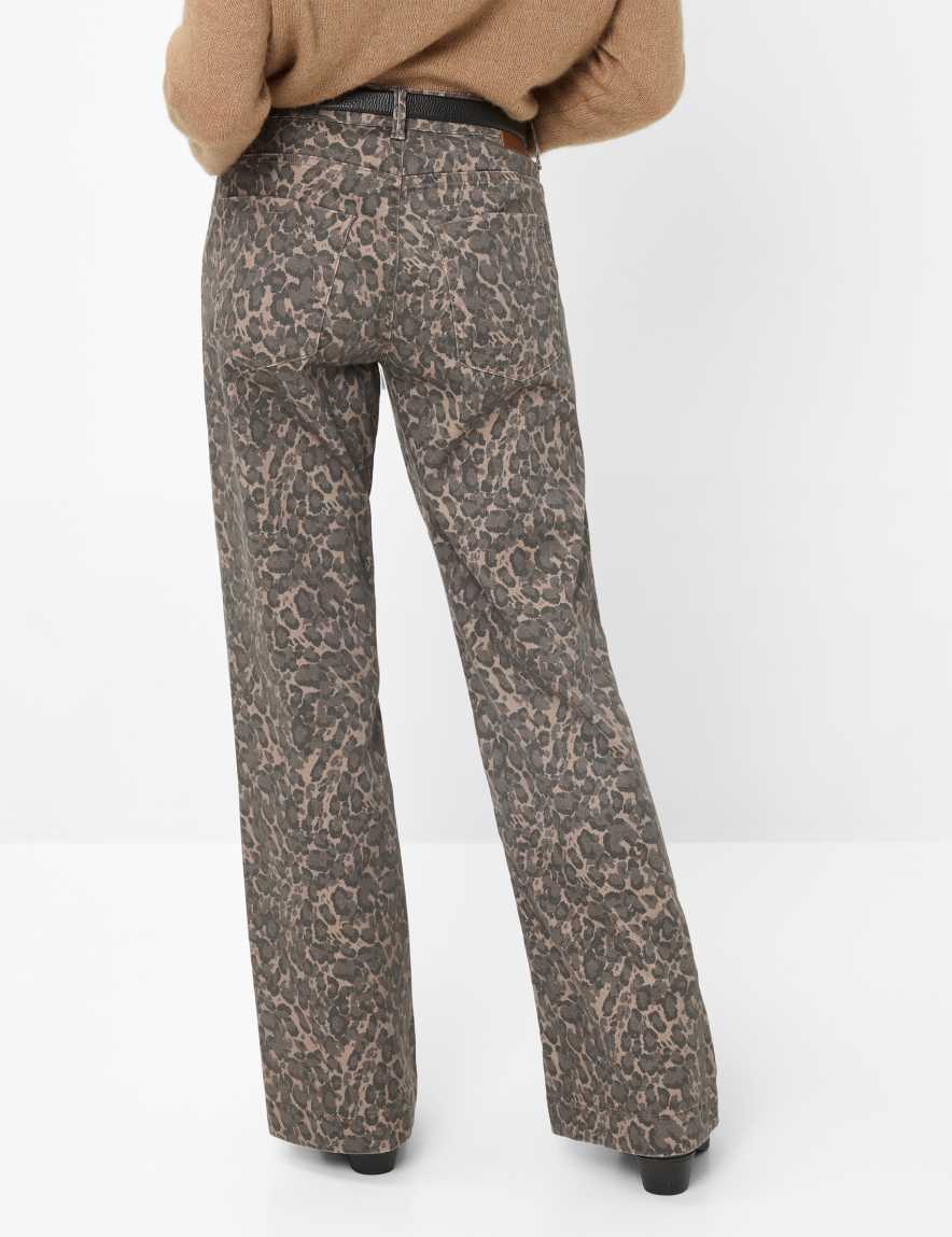 raphaela by brax Women's fashion Jeans Style MAINE Denim Dark Brown Wide Leg