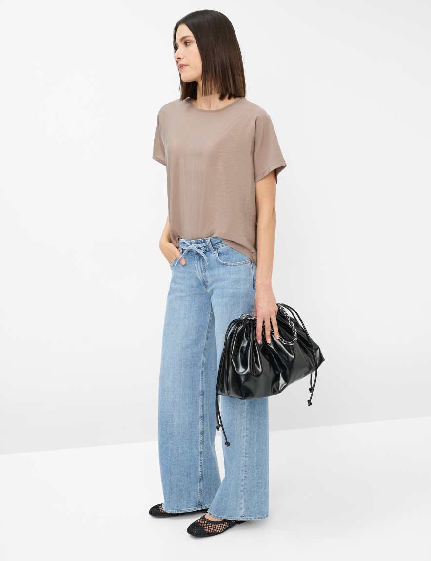 Raphaela By Brax Women's Fashion Jeans Style MORGAN Denim Blue Wide Leg