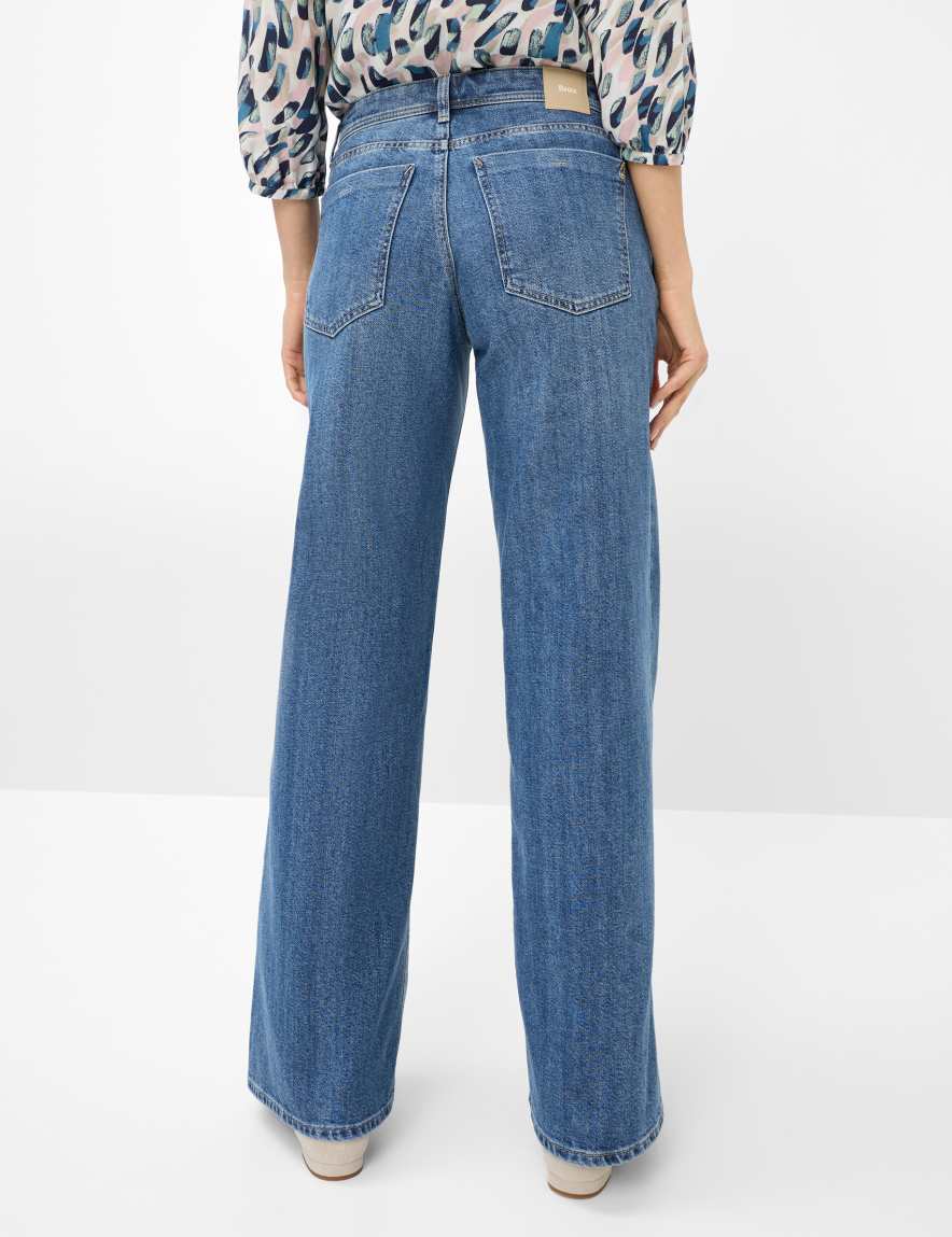 raphaela by brax Women's fashion Jeans Style MORGAN Denim Blue Wide Leg