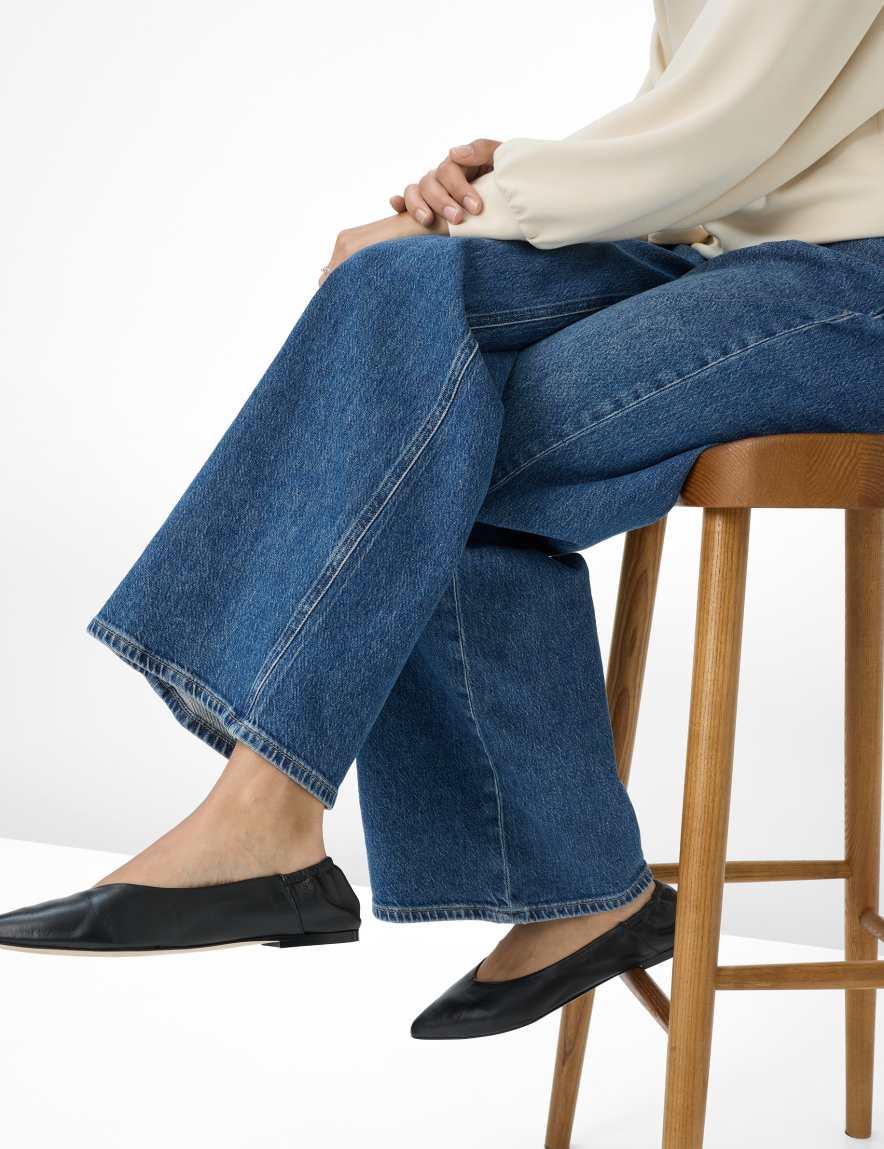 Raphaela By Brax Women's Fashion Jeans Style MORGAN Denim Blue Wide Leg