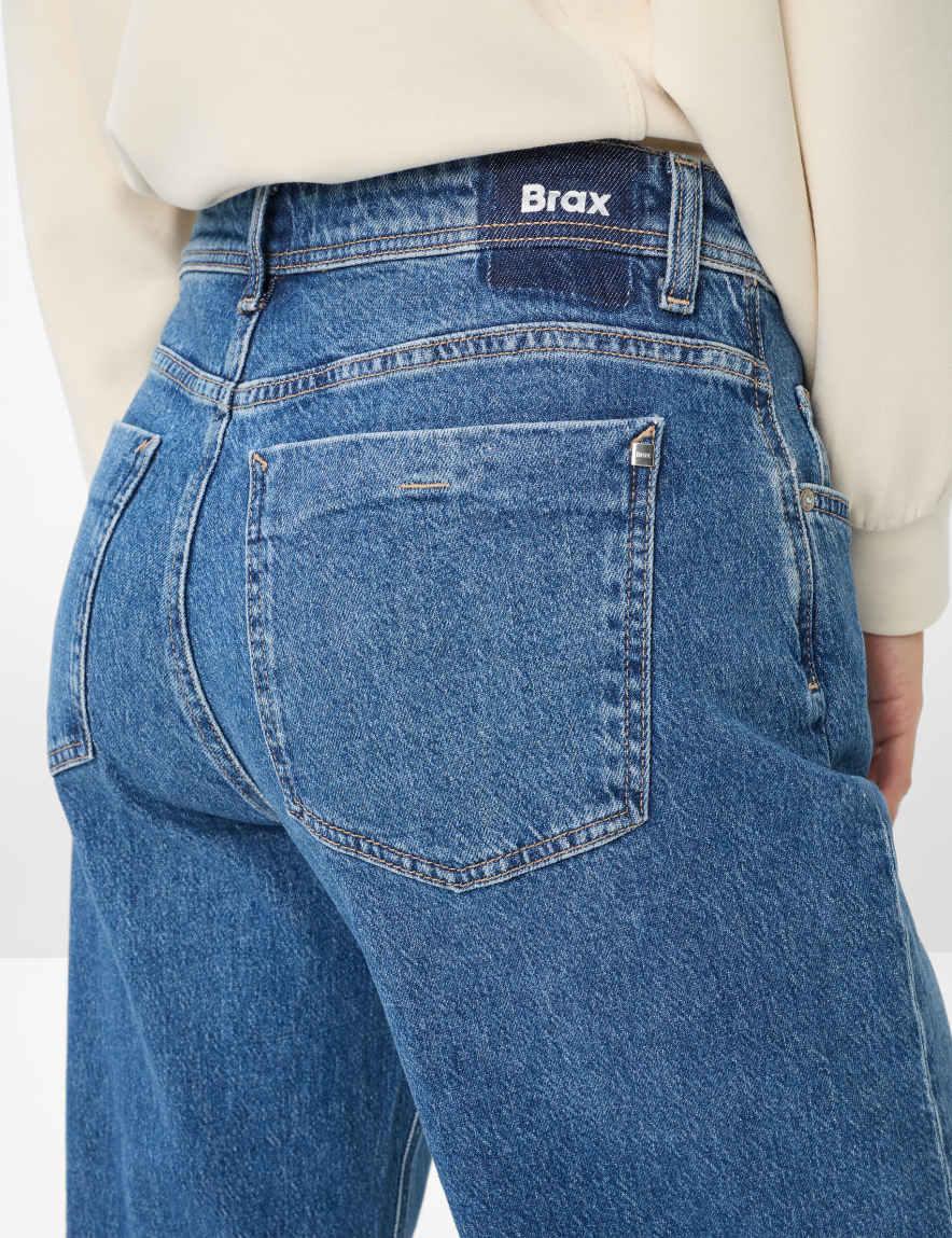 Raphaela By Brax Women's Fashion Jeans Style MORGAN Denim Blue Wide Leg