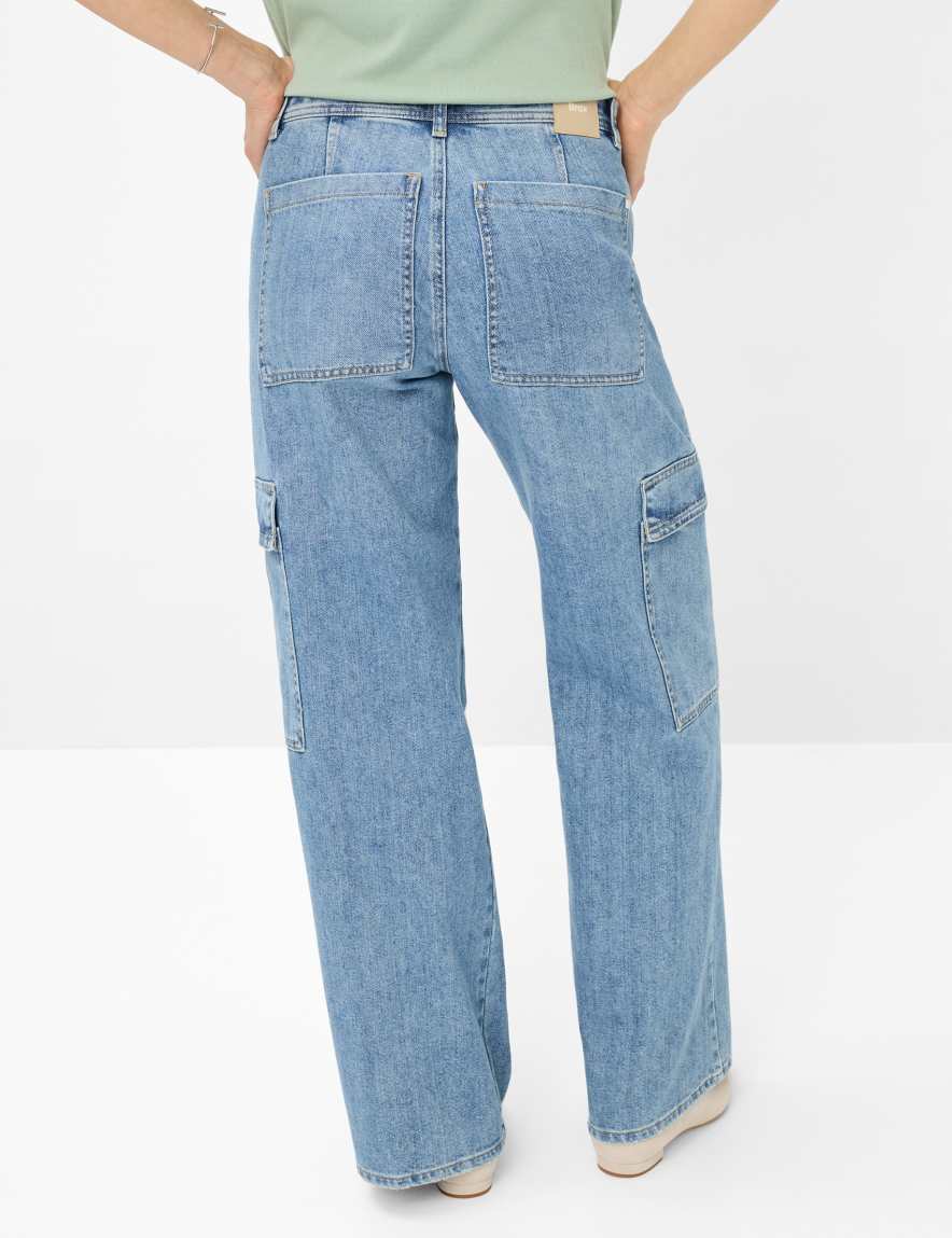 raphaela by brax Women's fashion Jeans Style MORGAN Denim Blue Wide Leg