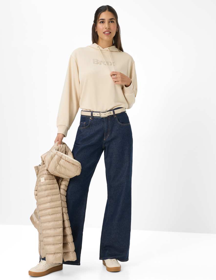 Raphaela By Brax Women's Fashion Jeans Style MORGAN Denim Dark Blue Wide Leg